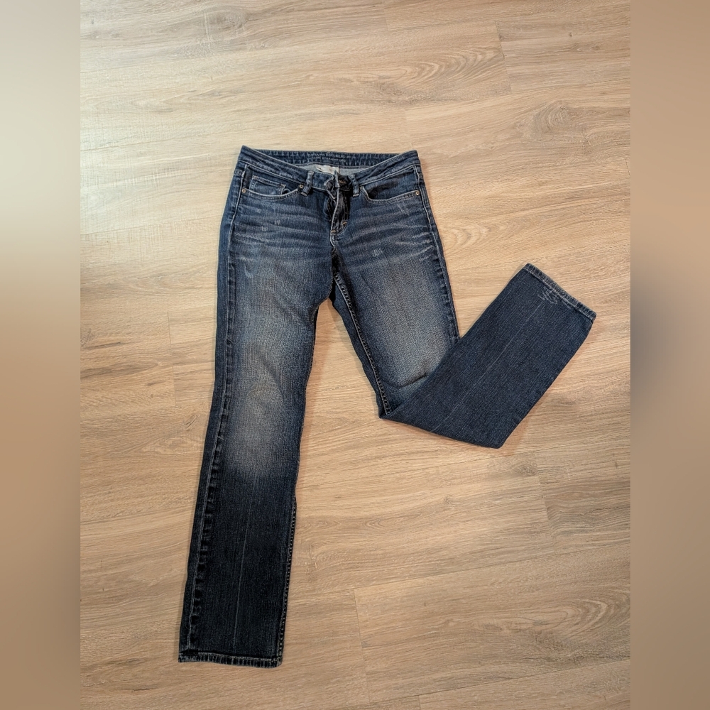 Banana Republic Dark Blue Straight Leg Jeans